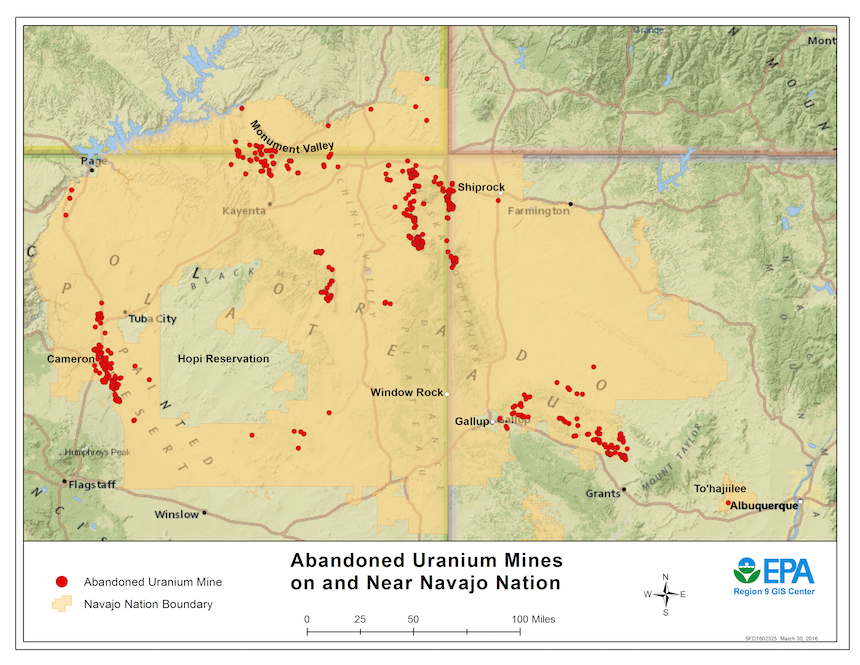 EPA Awards Tetra Tech Inc.  Million Contract to Assess Navajo Abandoned Uranium Mines